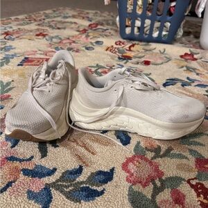 Cream New Balance Athletic Sneakers